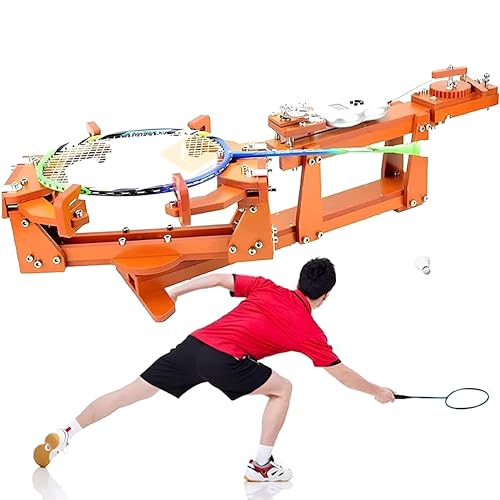 ストリングマシン　HandsWin （テニス・バドミントン対応） Amazon.co.jp: テニスラケットストリングマシン、360°バドミントン回転